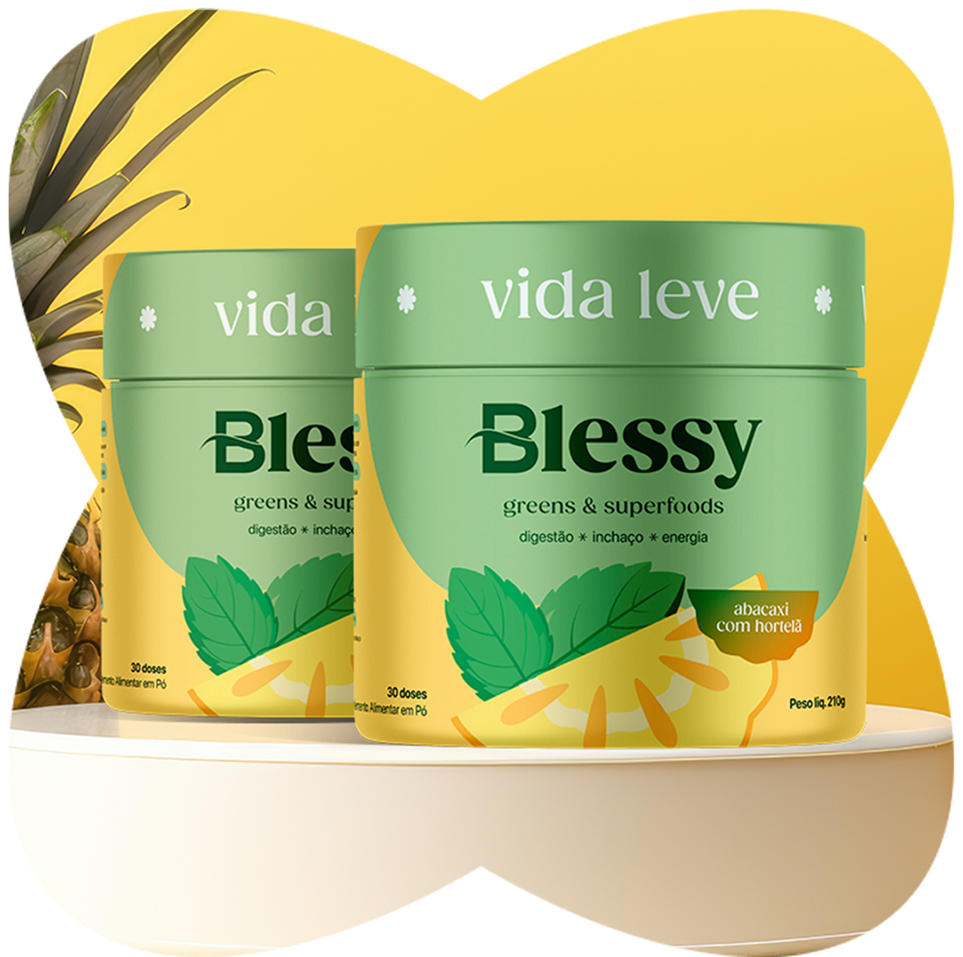 Combo | 2 Blessy abacaxi