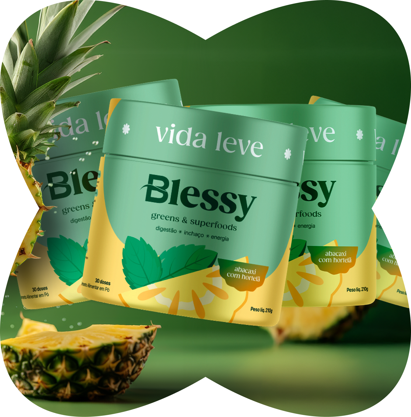 Combo | 3 Blessy Abacaxi